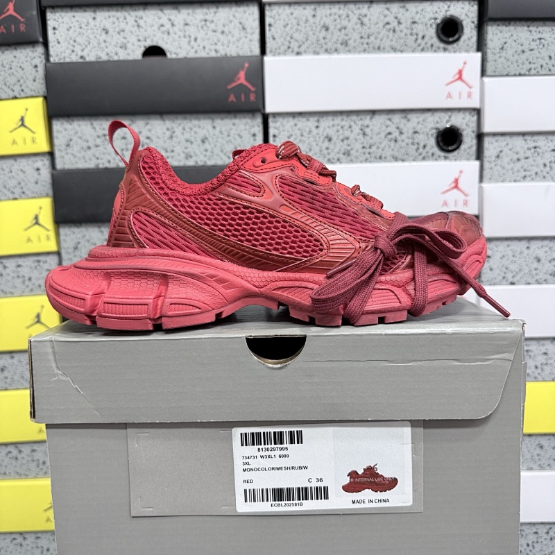 【TG Batch】Balenciaga Phantom Sneaker 3XL 【36-46】6000 全红