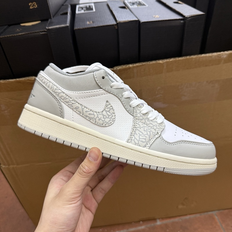【XP2.0 Batch 】AJ1 low (36-47.5)白裂纹DH4269-100