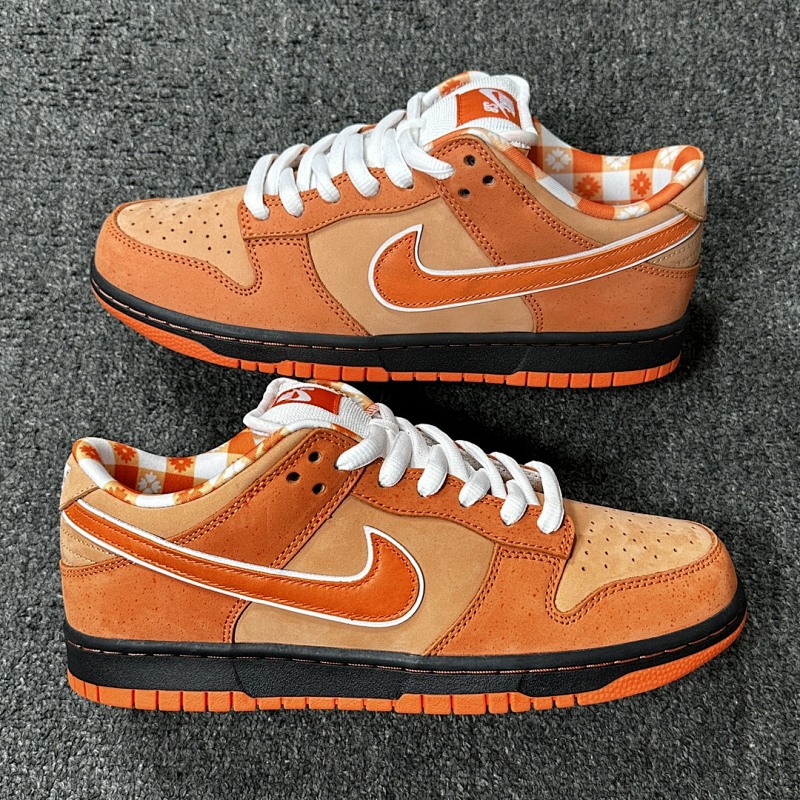 【M Batch 】Concepts x NK SB Dunk Low "Orange Lobster" 橙龙虾 FD8776-800
