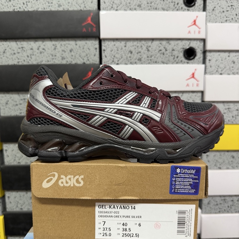 【KE版】GEL-KAYANO 14 36-46 1203A537-022 红银