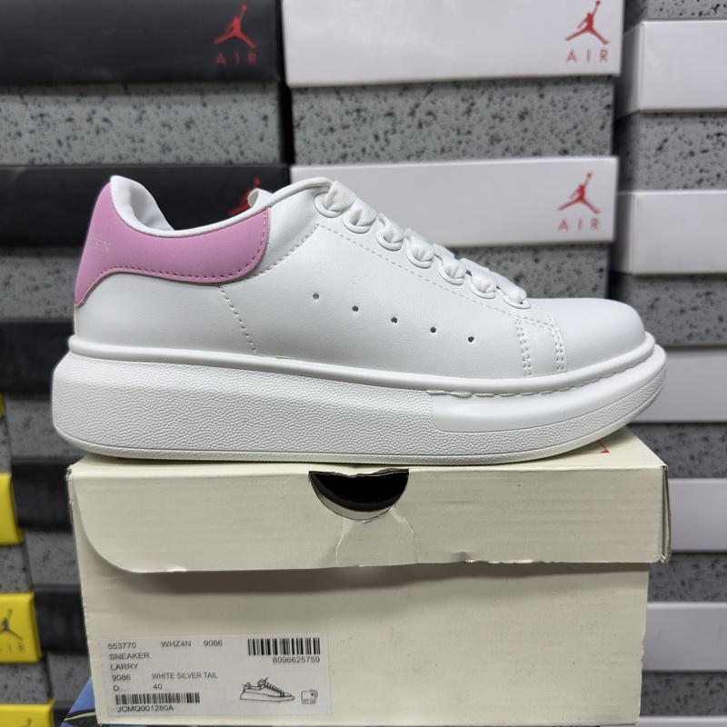 【WZ Batch】 Alexander Mcqueen 36-45 9086 白粉尾