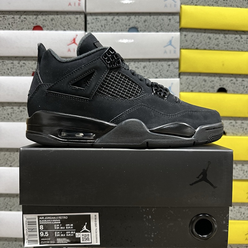【BD Batch】Jordan 4 Retro Bred(40-47.5) CU1110-010