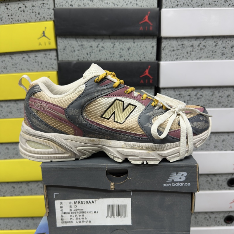 【BD Batch 】NB530 36-45 贵 MR530AA1 米黄灰绑带