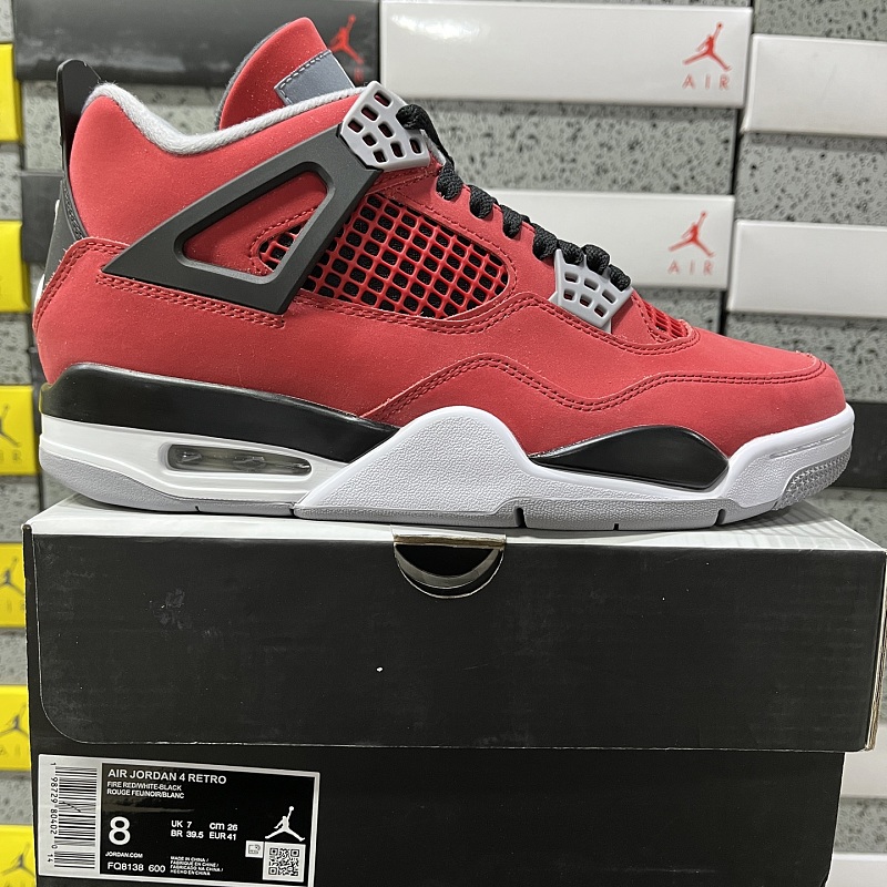【BD Batch】Jordan 4 Retro Bred(40-47.5) FQ8138-600