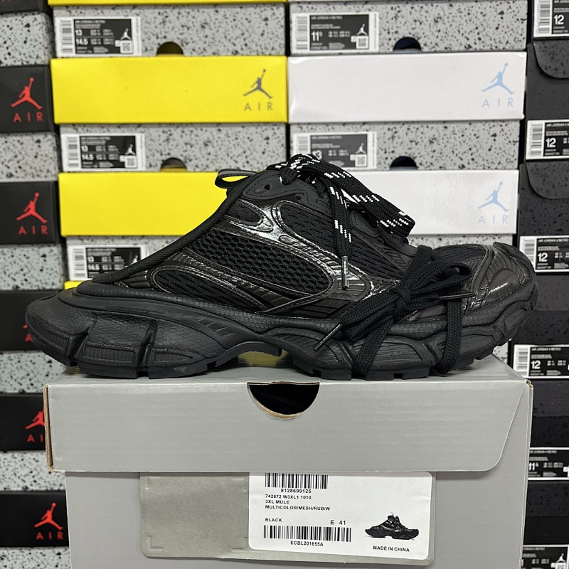 【XA Batch】BLCG 3XL【35-46】黑白拖鞋1090