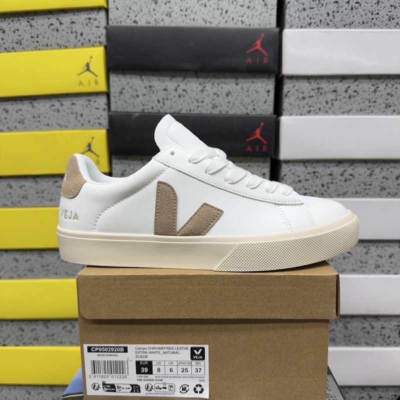 【TZ Batch】VEJA Leather Extra Sneakers 36-45 CP0502920B 白棕绒