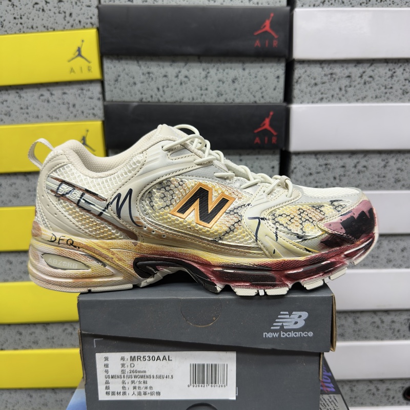 【BD Batch 】NB530 36-45 贵 MR530AAL 卡其色涂鸦