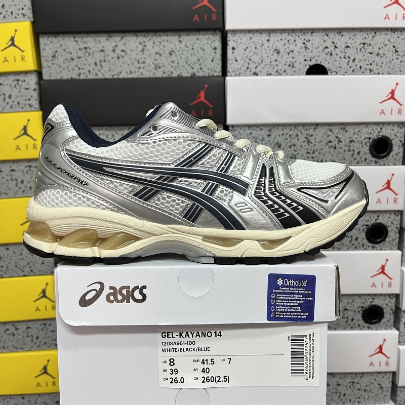 【KE版】GEL-KAYANO 14 36-46 1203A961-100深灰银