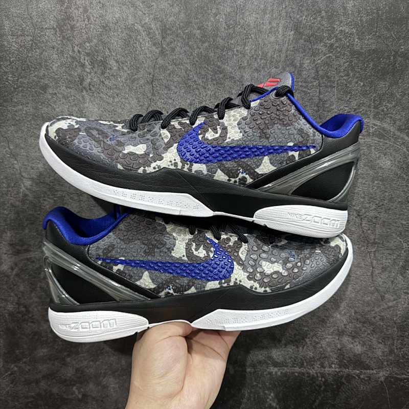 S2 Batch NK Zoom Kobe 6 Urban Camo 灰绿迷彩 429659-901