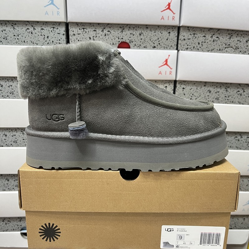 【TOP Batch】Snow boots 雪地靴 方克特灰色-2551 35-40