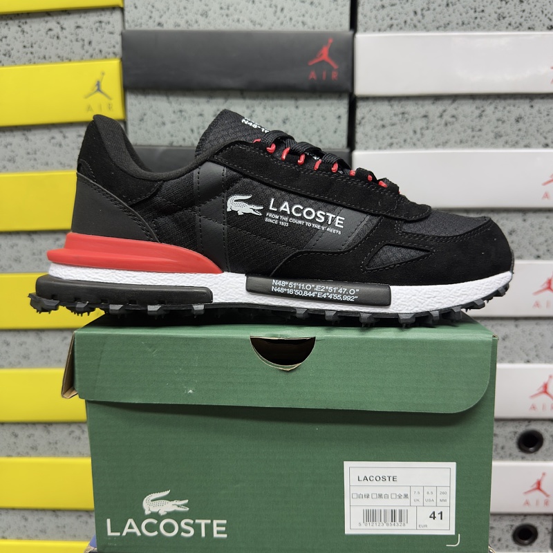 【XY Batch】LACOSTE 40-45 黑白红