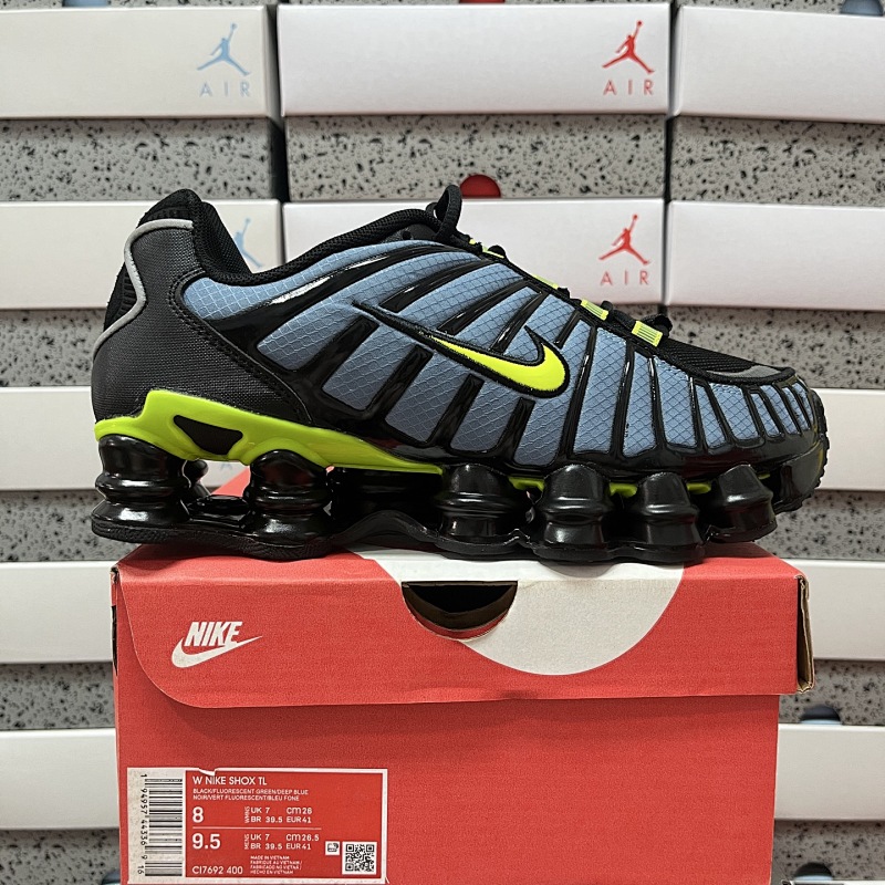 【WM Batch】 Shox TL (40-46)CI7692-400蓝绿