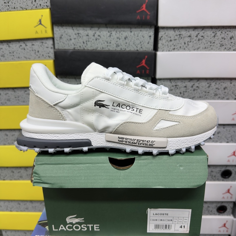 【XY Batch】LACOSTE 40-45 v灰白