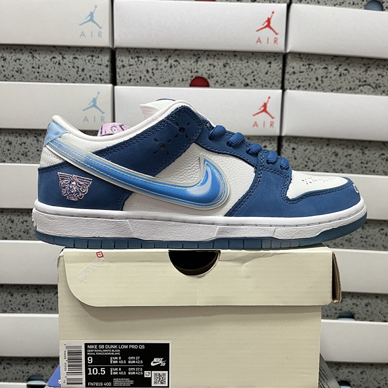 【TOP/S2 】DUNK 三方联名蓝白 FN7819-400 36-47.5