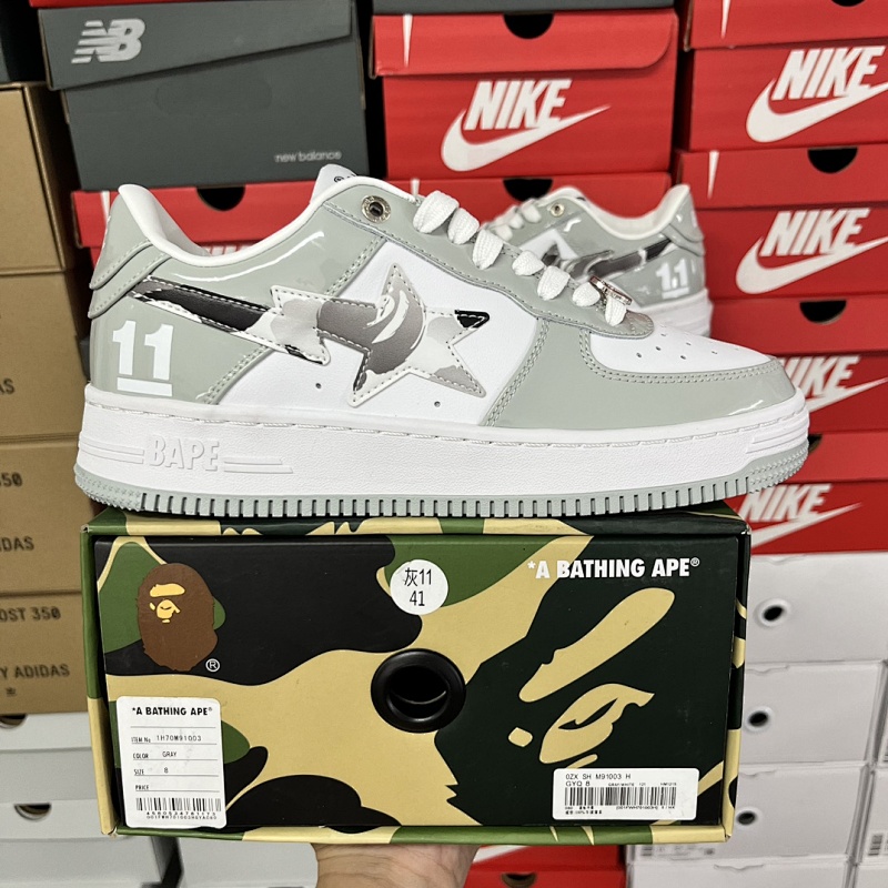 【C Batch】 Bape Sta 灰11 灰11 1H70M91003