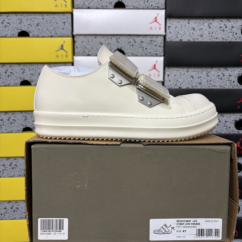 【GZ batch】RO / Rick Owens 瑞克·欧文斯（36-46）白色魔术贴