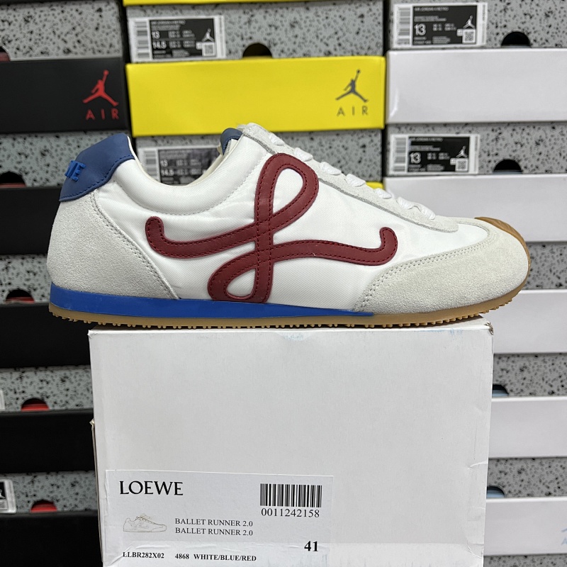 【M Batch】Lwewe Ballet Runner 2.0 Sneakers 36-45 白红 2158