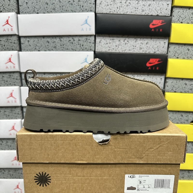 【TOP Batch】Snow boots 雪地靴 厚底塔茨/民族风胡桃木色-2553 35-44