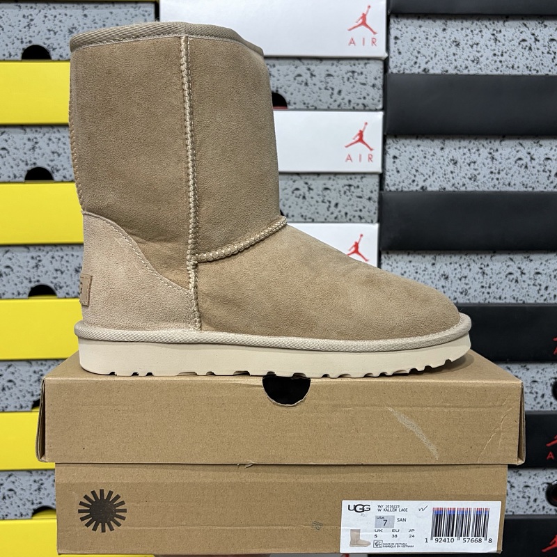 【YO Batch】Snow boots 雪地靴 高筒short沙色 W/1016223 35-40