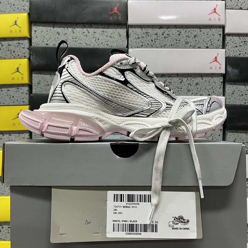 【I8 Batch】3XL（35-46）银白粉绑带 5849