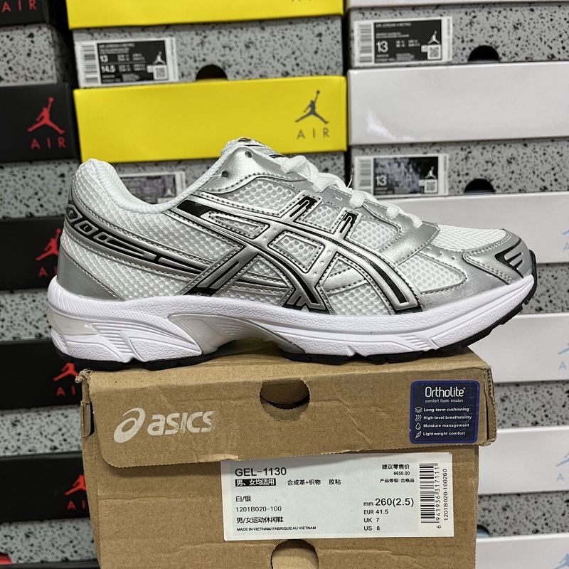 【KO Batch】 Gel-1130（36-45）白/银 1201B020-100