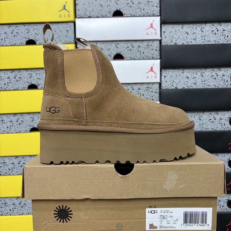 【YO Batch】Snow boots 雪地靴 双拉松紧切尔西厚 W/11134526 35-40