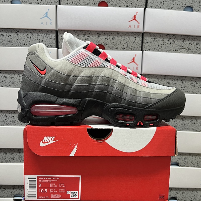 【KZ2.0版】Air Max 95 40-48.5 IM7410-001 黑灰红