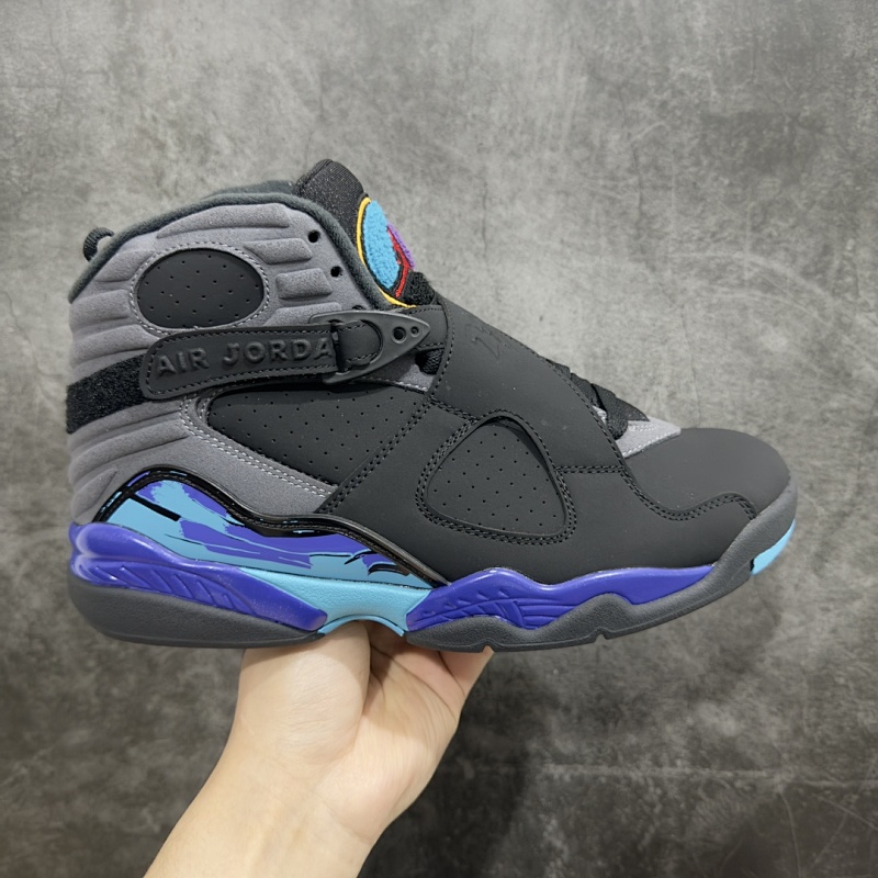 【WM Batch】 Air Jordan 8 【40-47.5】Retro Aqua AJ8 全明星 黑紫 30538
