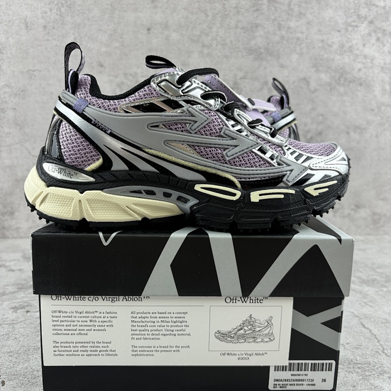 【LS Batch】Off-White C/O VirGil Abloh 36-47 黑银紫1723F