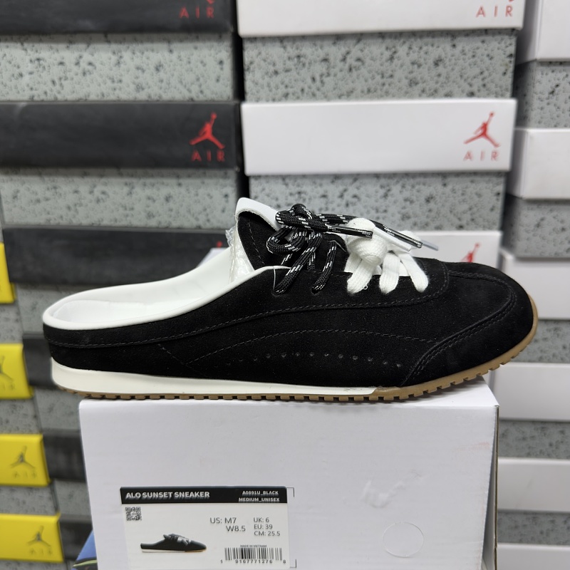 【BD Batch】Runner 36-46 A0891U_BLACK 黑色半拖