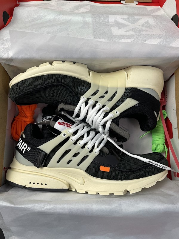 【OWF Batch】OFF-WHITE x NK Air Presto OW联名 黑米白 AA3830-001