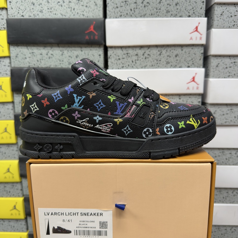 【BD Batch】Trainer 36-45 BLACK 黑色（多彩花纹）
