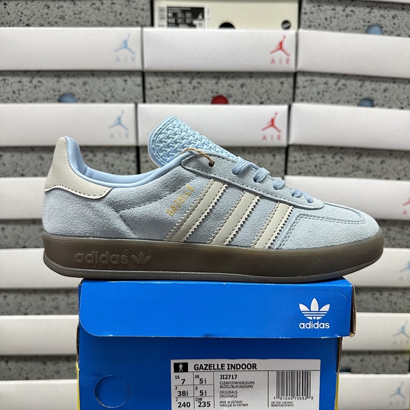 【WZ Batch】GAZELLE INDOOR 36-45 JI2717 浅蓝