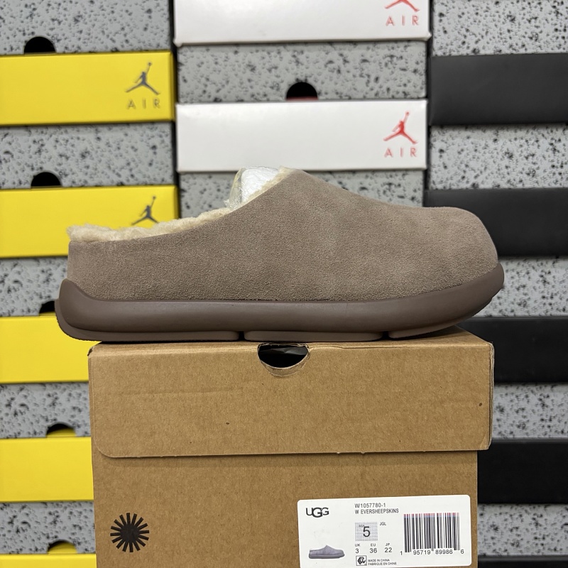 【TOP Batch】Snow boots 雪地靴 土豆半拖灰紫色-7780-1 35-40