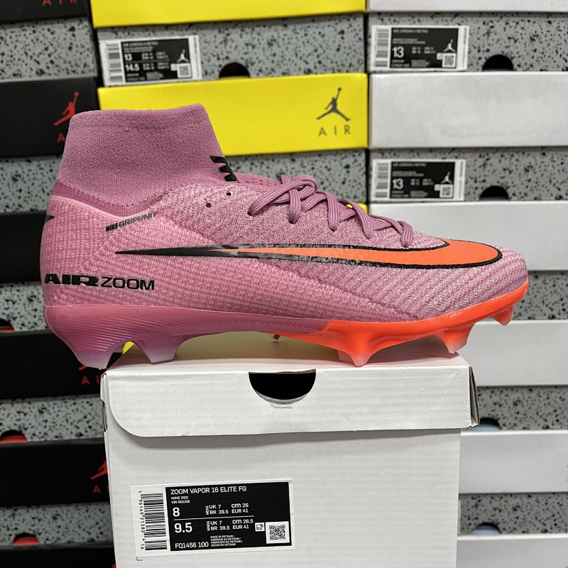 【RT Batch】 Mercurial Vapor 16 Elite （39-45）FQ1456-100高帮粉橙