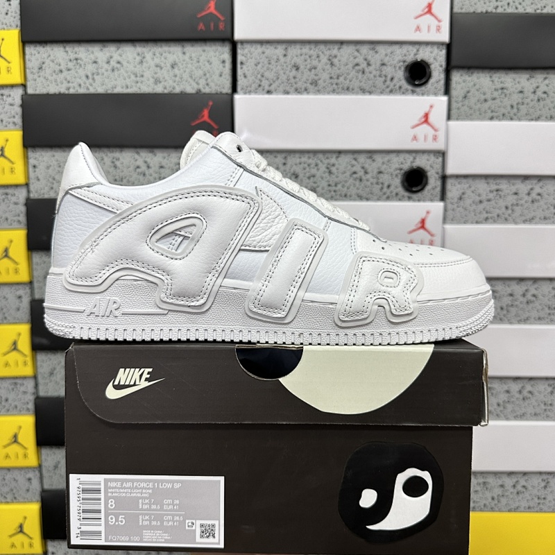【GOAT Batch】 CPFM x NK Air Force 1 Low 全白 FQ7069-100 39-47.5