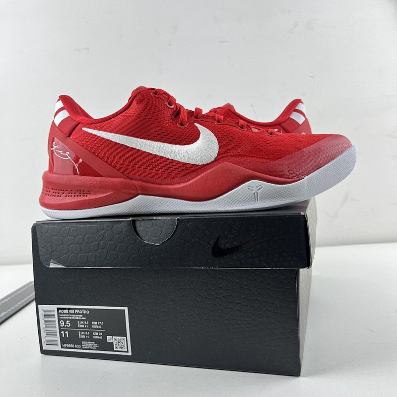 【GX Batch】Kobe Ⅷ 白红 HF9550–600