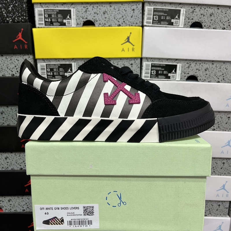 【LS Batch】Off-White c/o Virgil Abloh Vulc Low Top 36-47 1N121黑白红