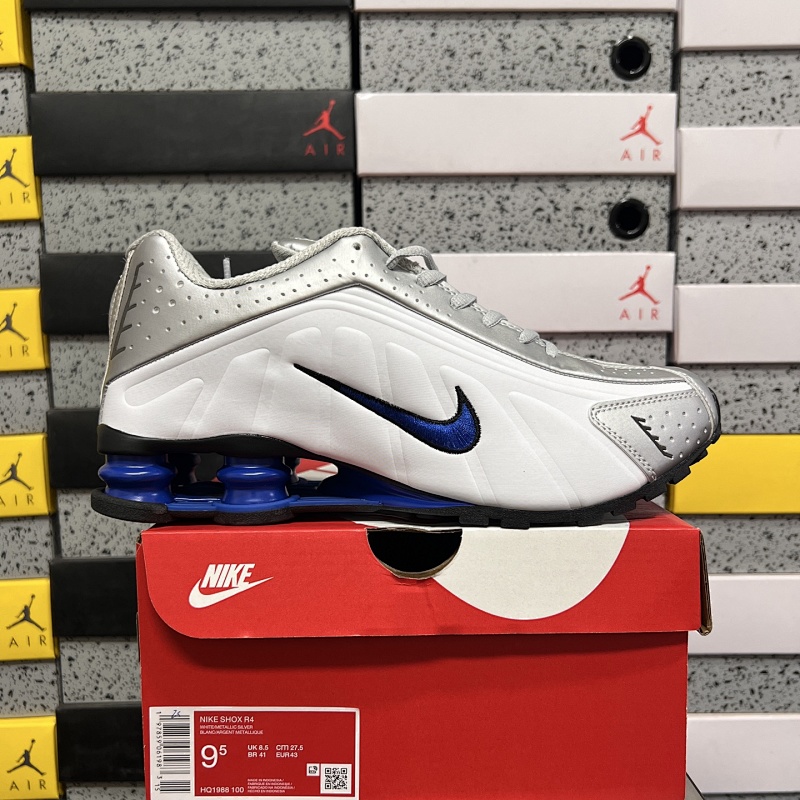 【WM Batch】Shox R4 36-45 银蓝 HQ1988-100