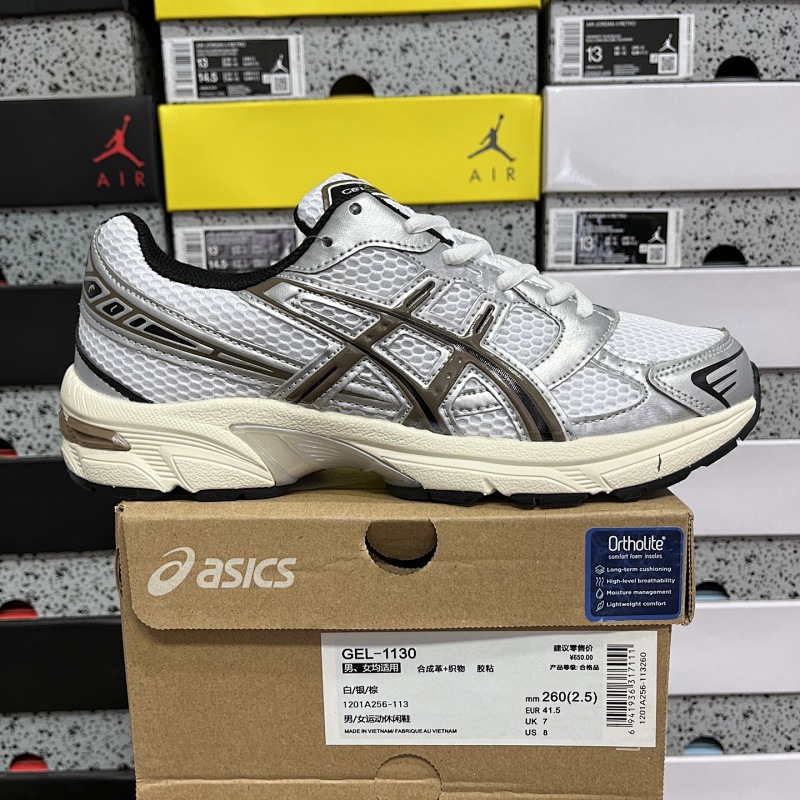 【KO Batch】 Gel-1130（36-46）白/银/棕1201A256-113