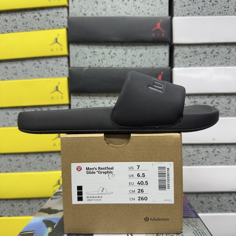 【GX2.0 Batch】Restfeel Slide 35.5-45.5 BLK/BLK/BLK 黑色