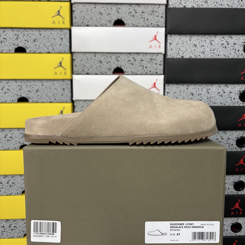 【东莞G版】博肯Birkenstock Naples Wrapped穆勒系列 1ega拖鞋翻毛棕（36-46）
