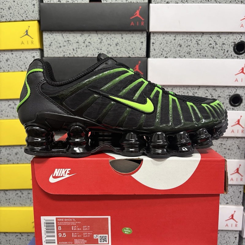 【MAX Batch】SHOX TL 39-47.5 黑绿 AV3595-012