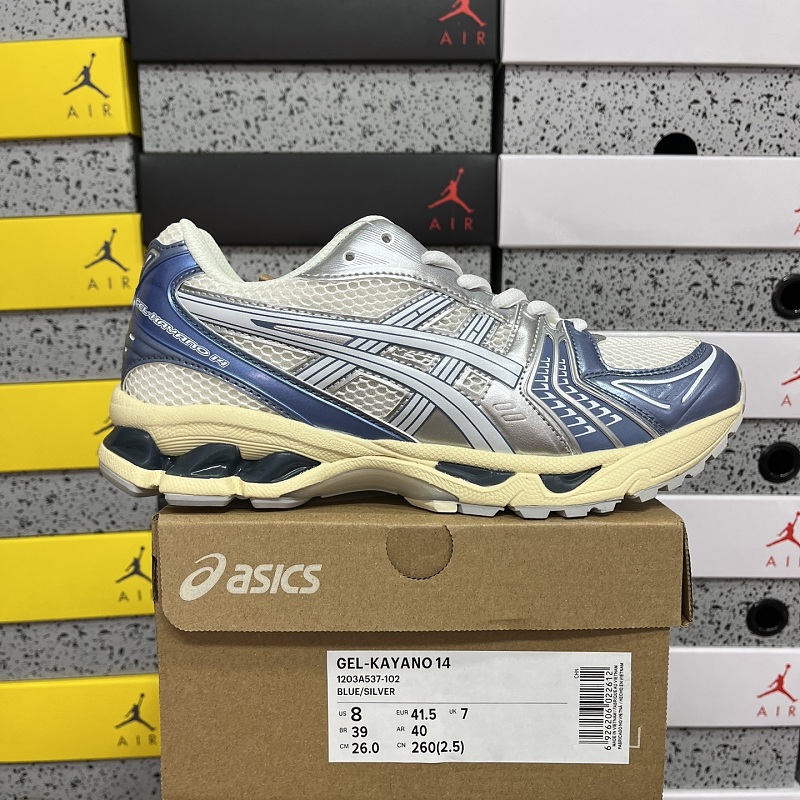 【KE版】GEL-KAYANO 14 36-46 1203A537-102银蓝