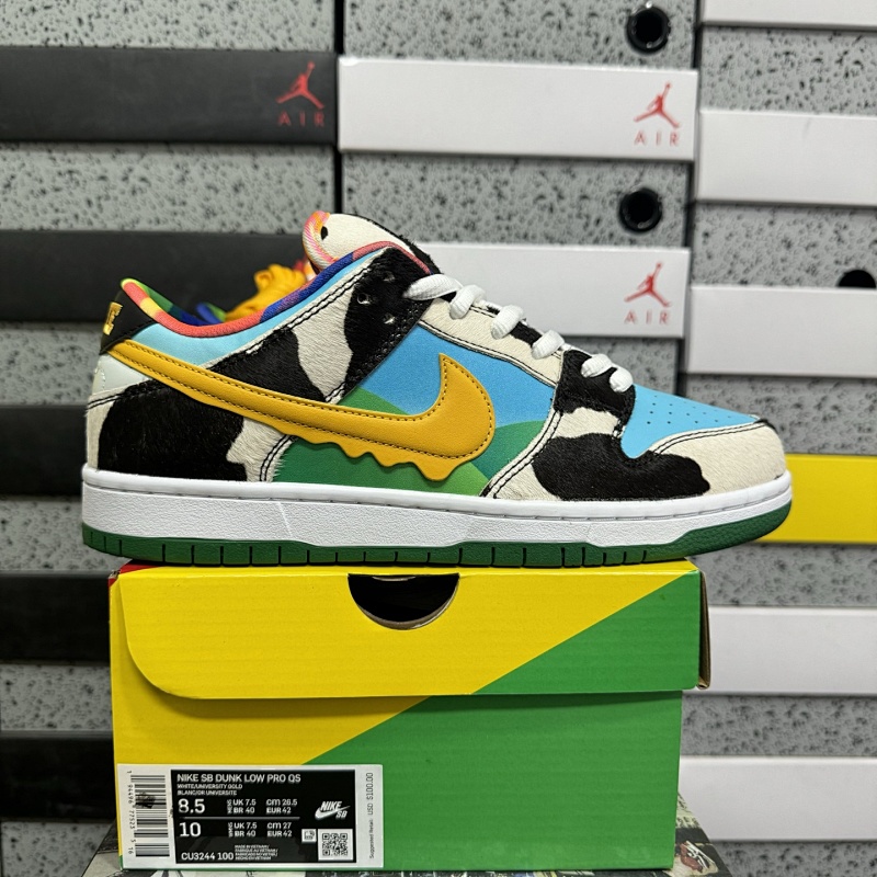 【TOP/S2 】DUNK 奶牛 CU3244-100 36-48.5
