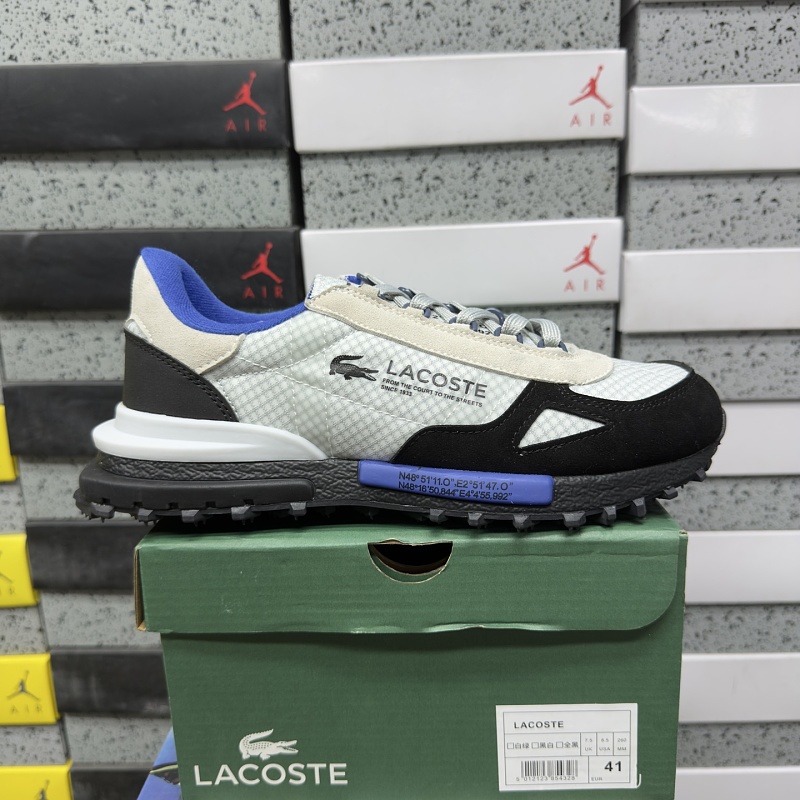 【XY Batch】LACOSTE 40-45 黑白蓝