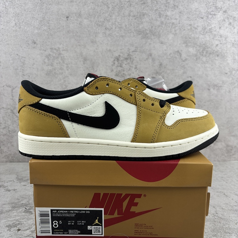 【DG Batch】Air Jordan 1 Low OG小麦 CZ0790-107 36-47.5