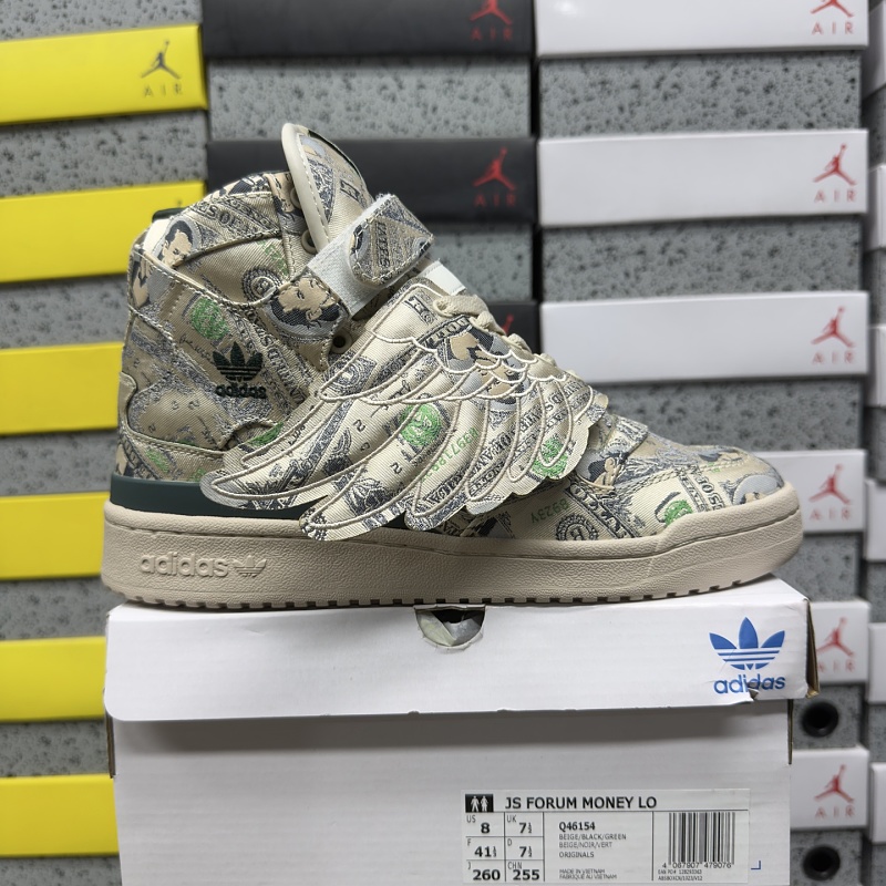 【BD Batch】JS FORUM MONEY LO 36-45 高帮翅膀 Q46154