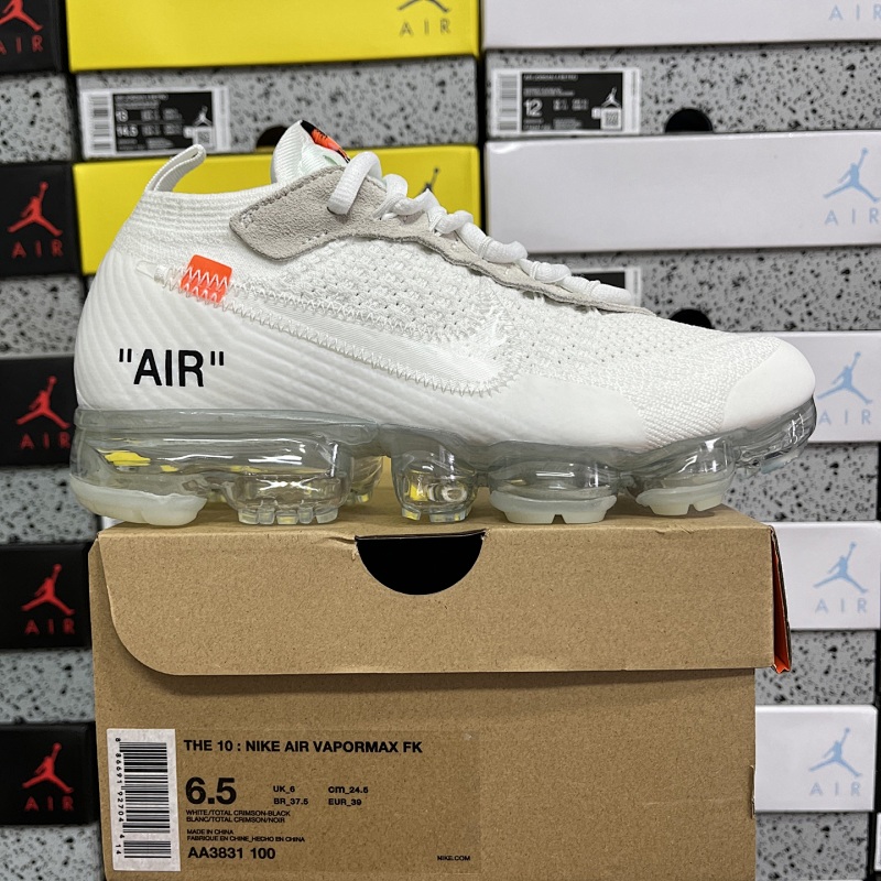 【 XP Batch】 Air Vapormax Flyknit 36-47.5 联名白色AA3831-100
