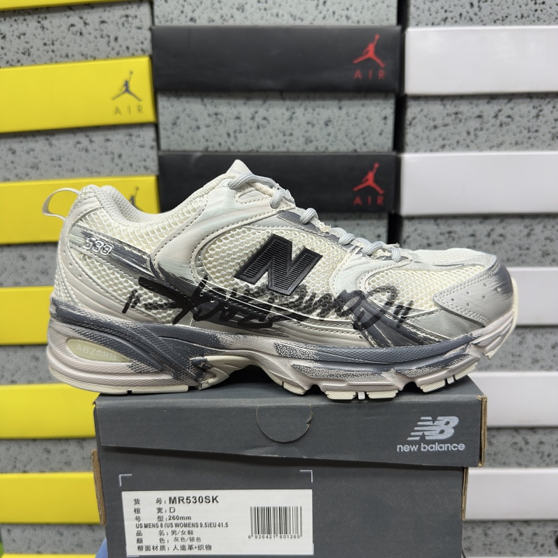 【BD Batch 】NB530 36-45 贵 MR530SK 灰色涂鸦